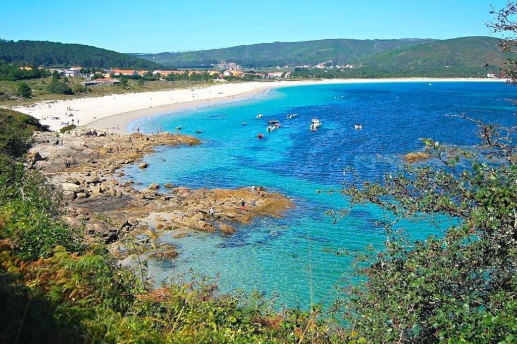Refugio Climatico En Finisterre Frente A La Playa Apartment Luaran gambar