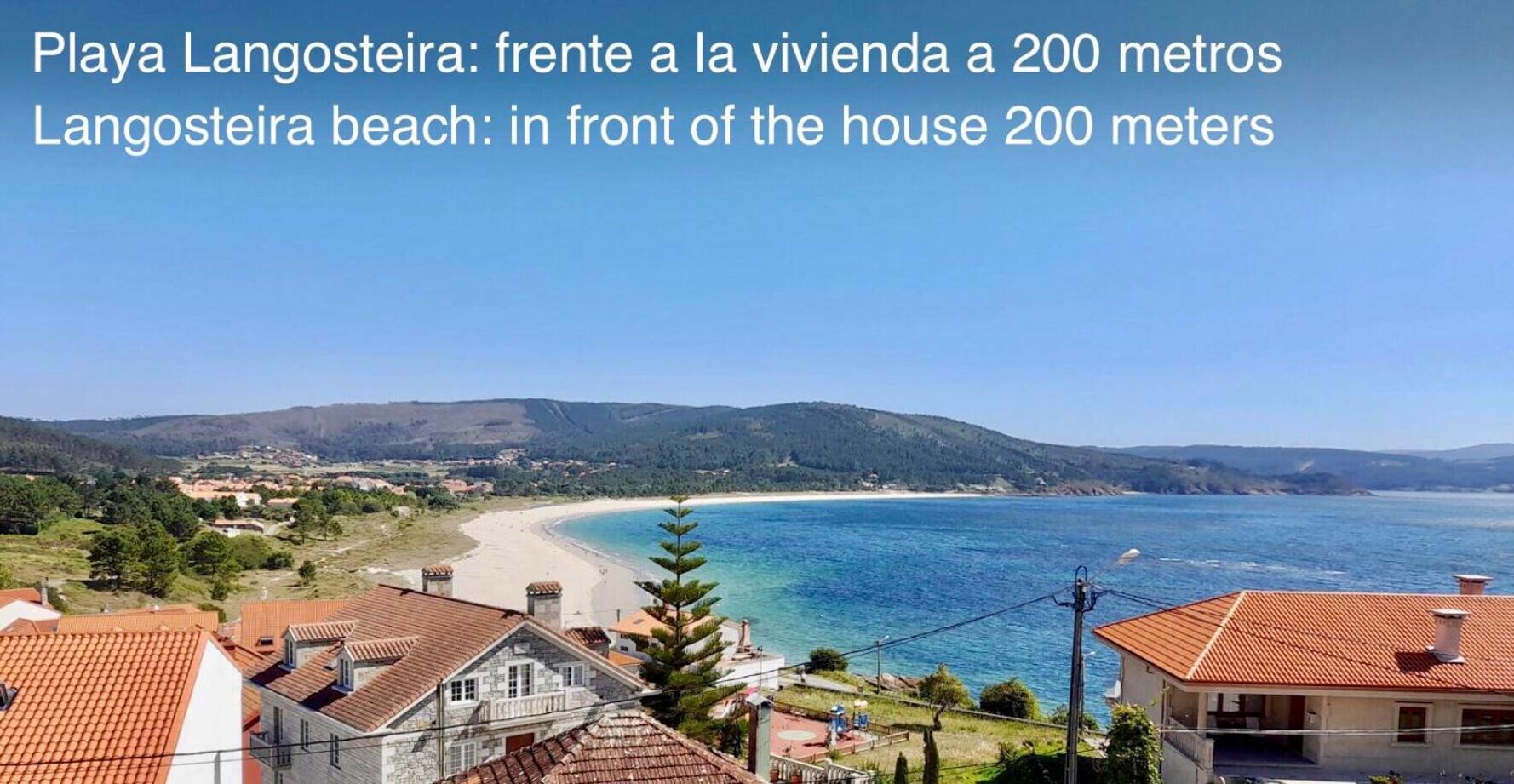 Refugio Climatico En Finisterre Frente A La Playa Apartment Luaran gambar