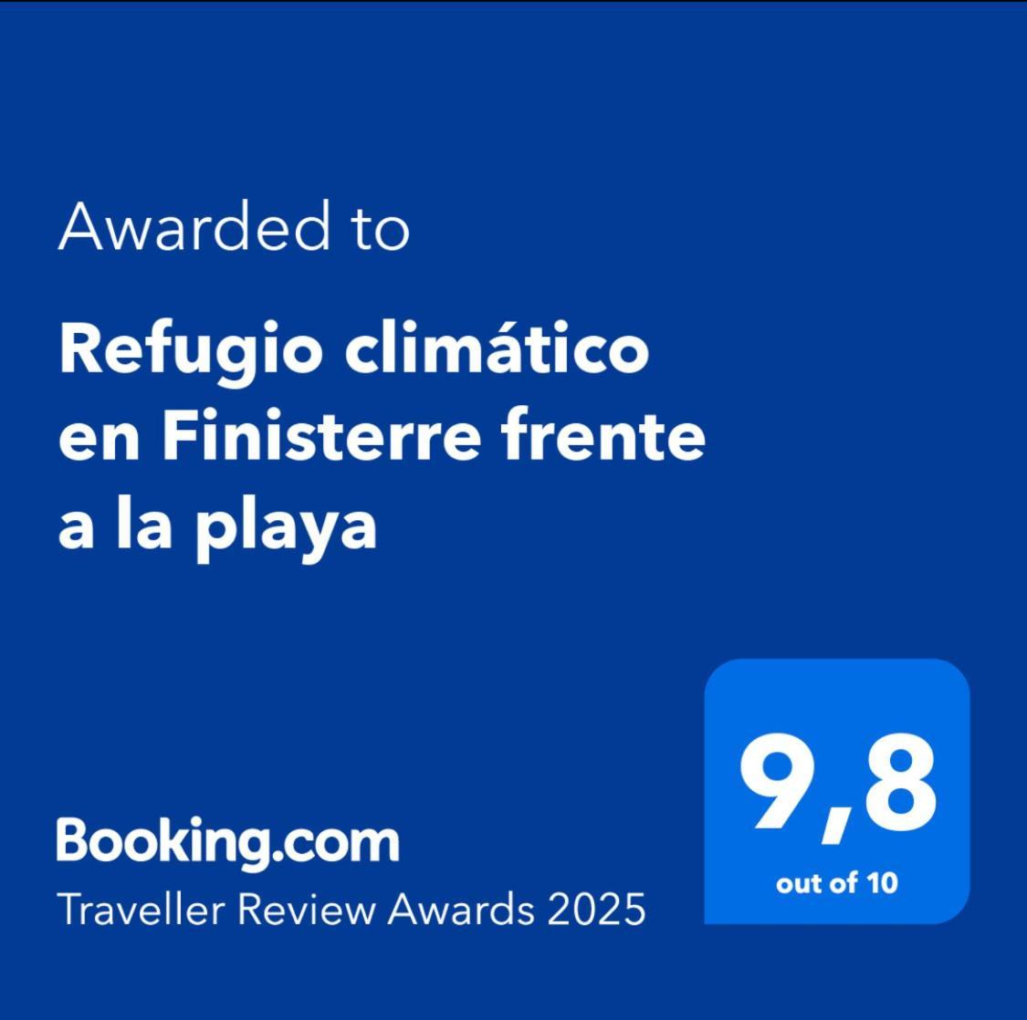Refugio Climatico En Finisterre Frente A La Playa Apartment Luaran gambar